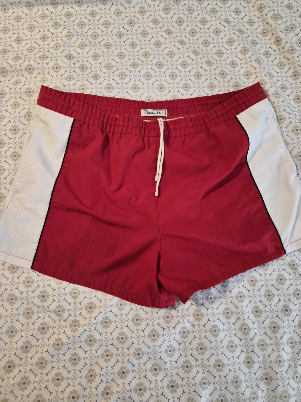 Mens Vintage 1980 to 1990s Chistian Doir Red Sportswear